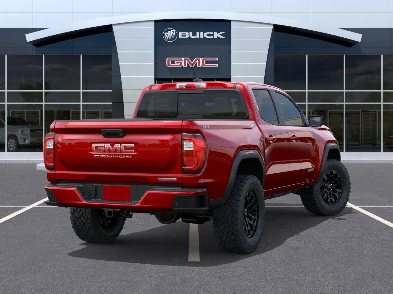 New 2026 Volcanic Red Tintcoat GMC Elevation image 4