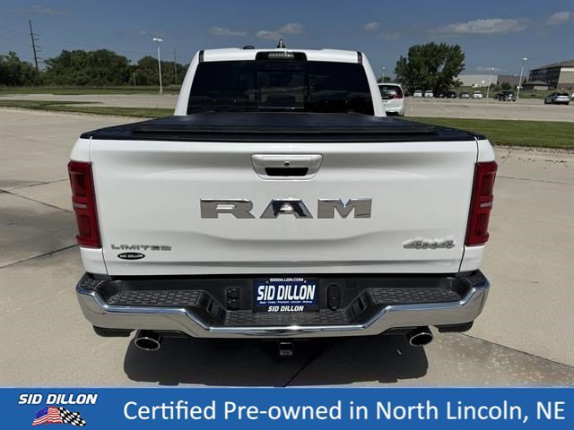 Used 2025 Ivory White Tri-Coat Pearlcoat Ram Limited image 5