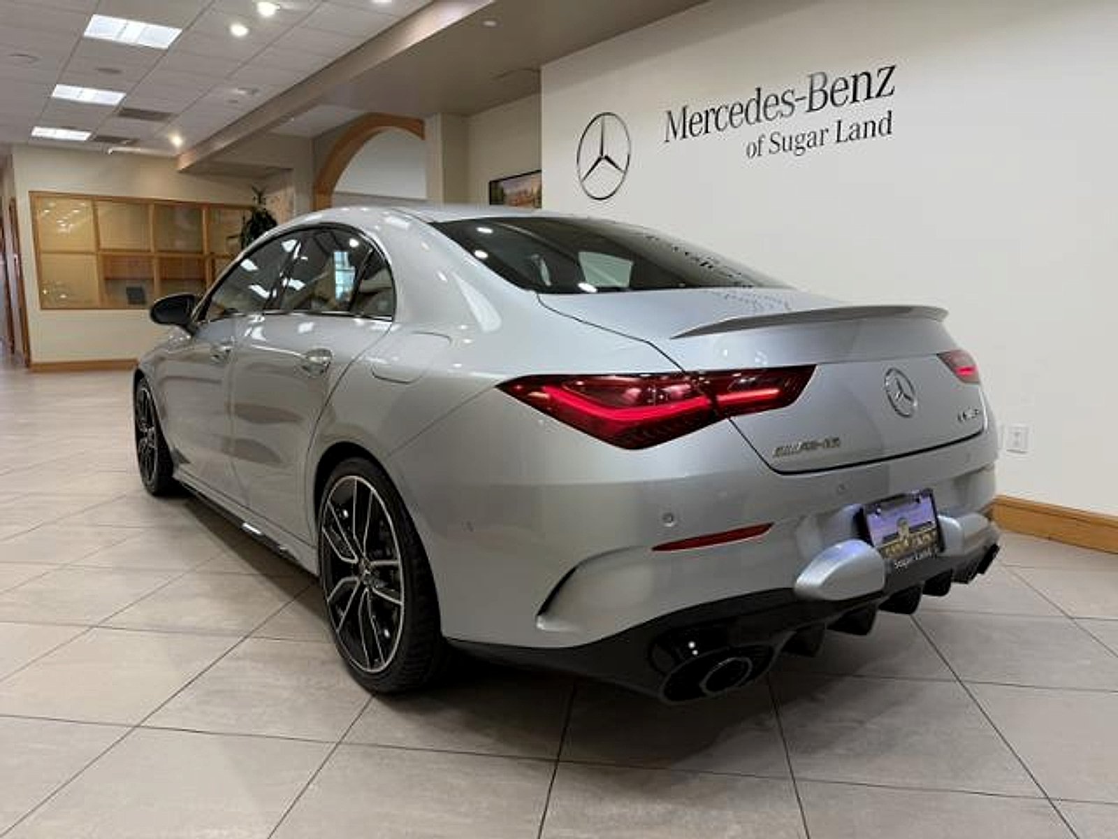 Certified Used 2025 Cirrus Silver Metallic Mercedes-Benz AMG® CLA 35 image 3
