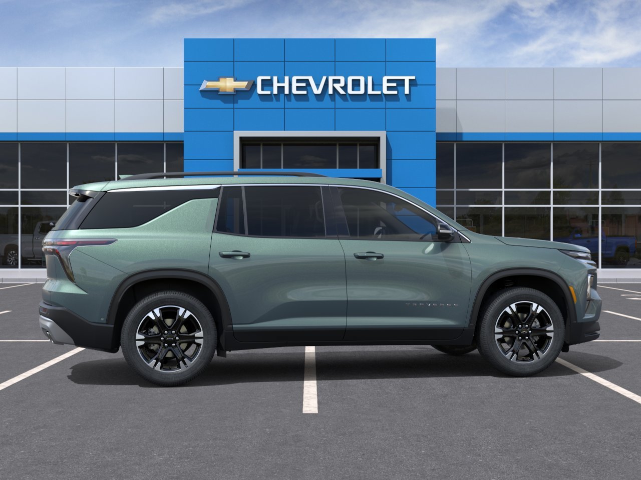 New 2027 Trillium Green Metallic Chevrolet FWD LT image 5