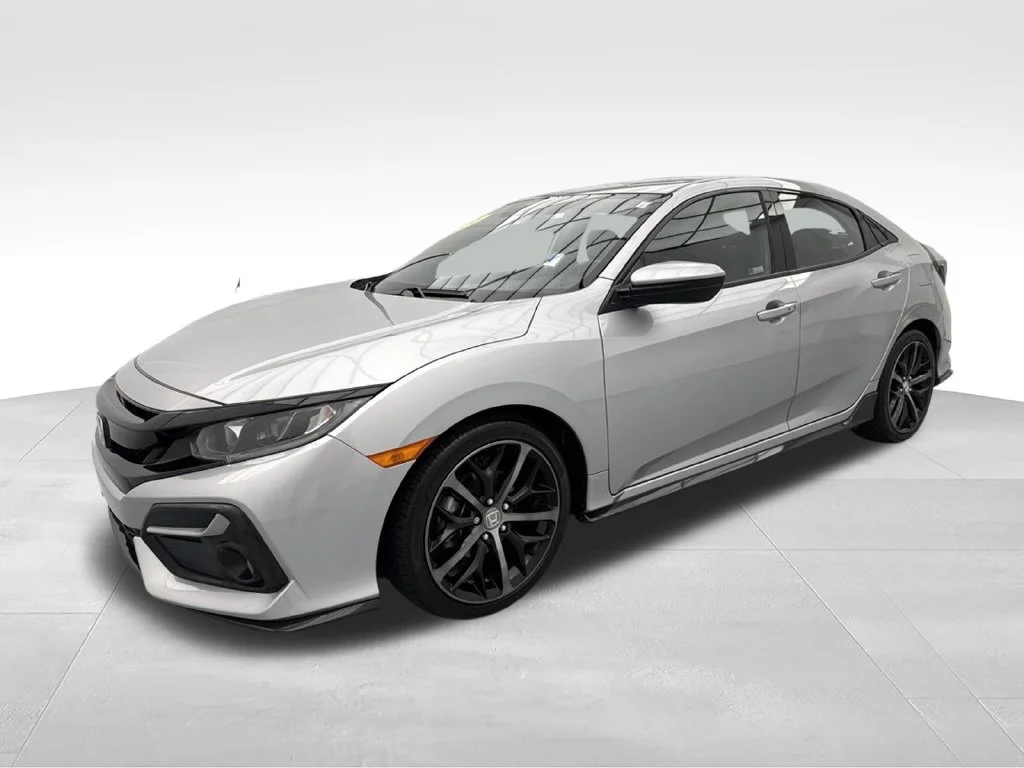 Used 2021 Lunar Silver Metallic Honda Sport image 3
