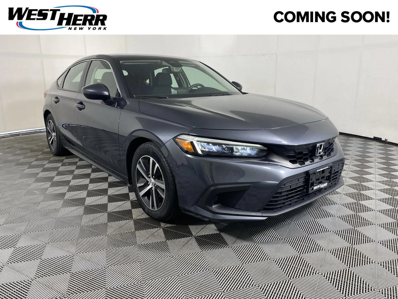 Used 2023 Meteorite Gray Metallic Honda LX image 1