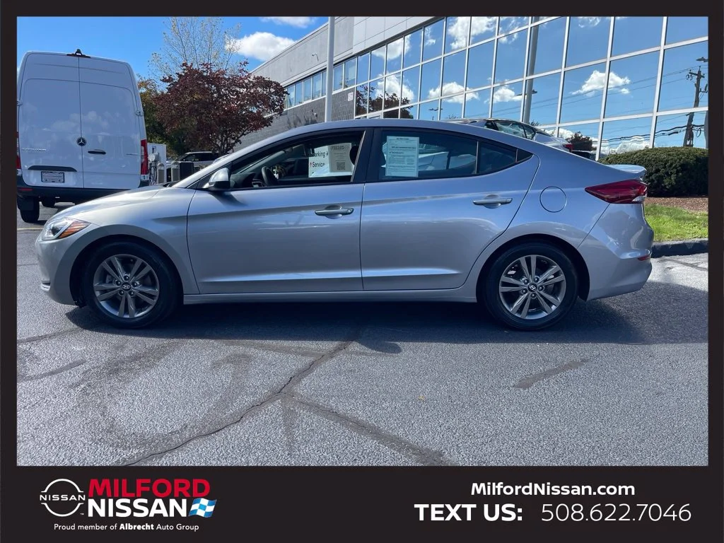 Used 2017 Hyundai Elantra SE with VIN 5NPD84LFXHH022314 for sale in Milford, MA