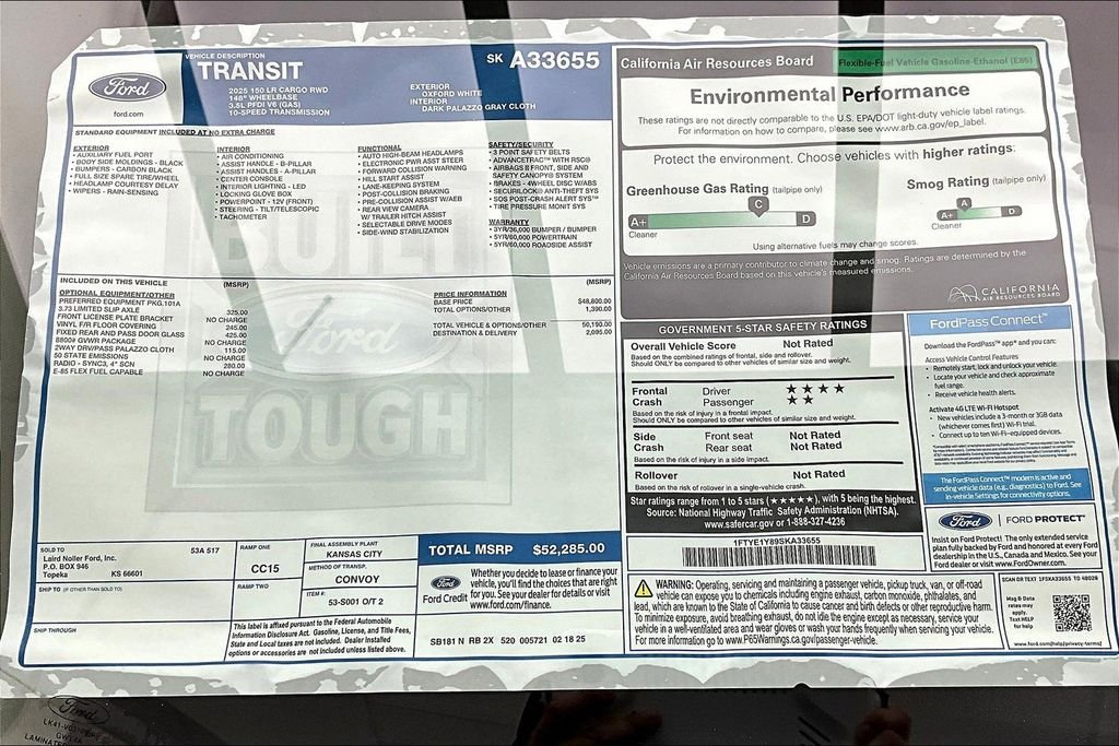 2025 Ford Transit Van Base - Photo 14