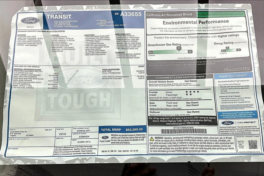 2025 Ford Transit Van Base - Photo 14