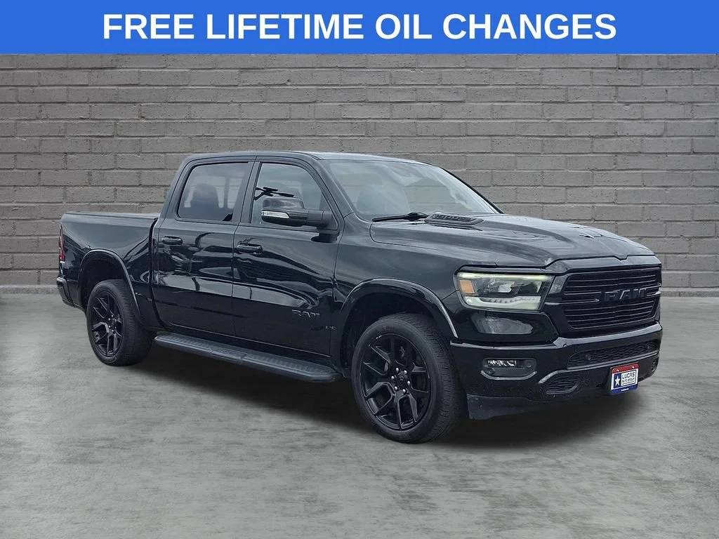 Used 2021 Black Ram Laramie Crew Cab 4x4 5