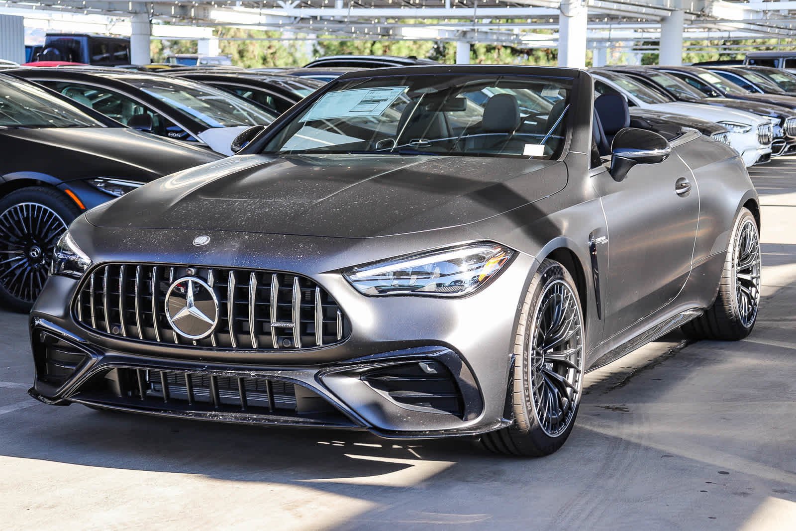 New 2027 MANUFAKTUR exclusive graphite grey magno Mercedes-Benz AMG® CLE 53 image 7