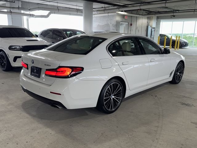 Certified Used 2023 Alpine White BMW 540i image 9