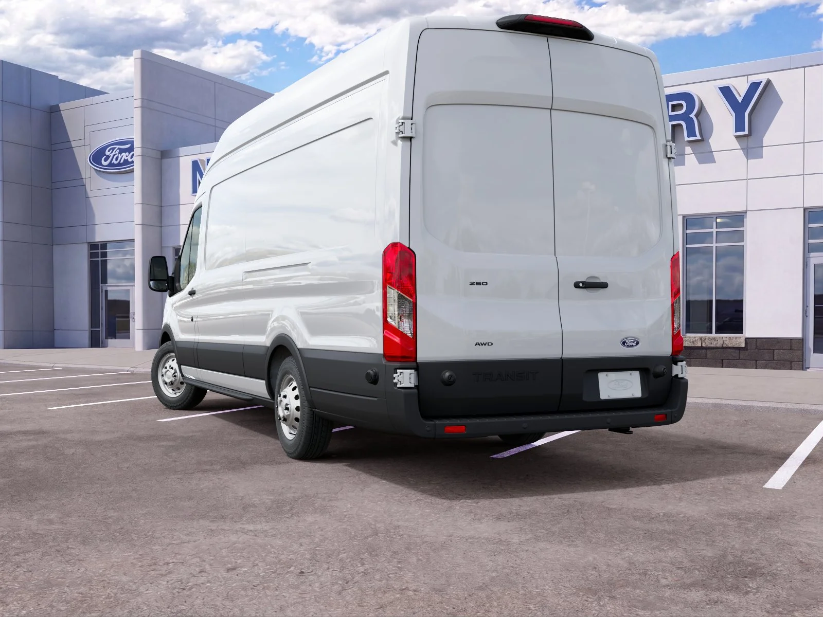 New 2027 Oxford White Ford Cargo Van image 32