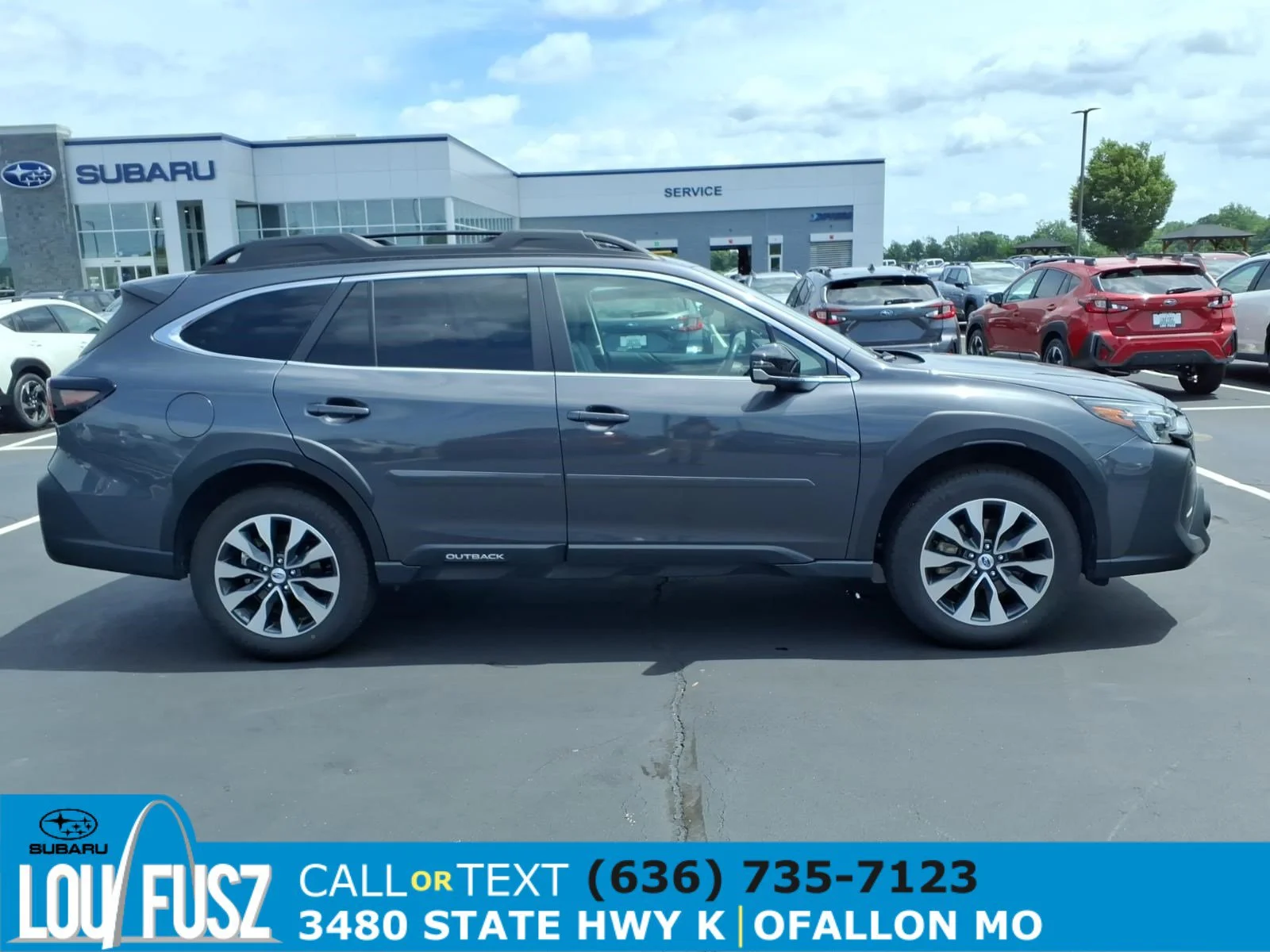 Used 2024 Magnetite Gray Metallic Subaru Limited image 28