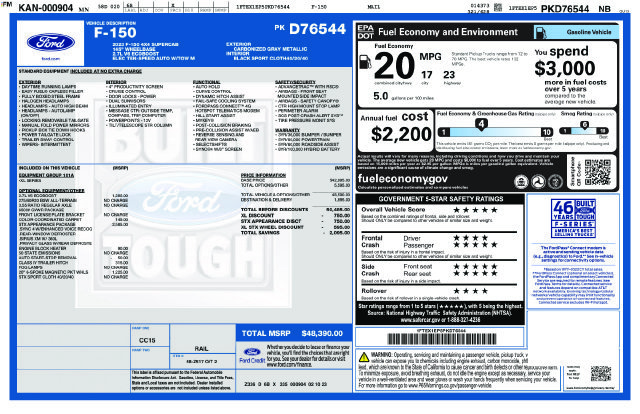 Certified Used 2023 Gray Ford XL image 31