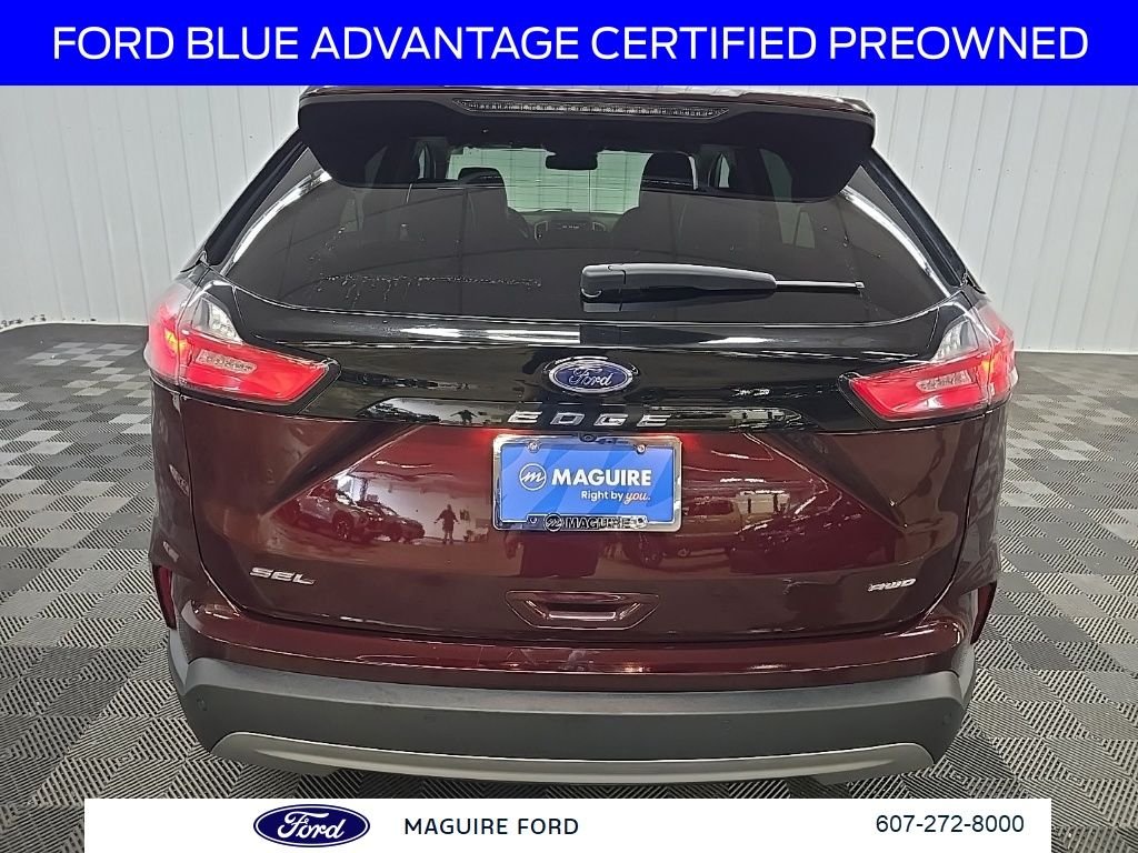 Used 2023 Burgundy Ford SEL image 14