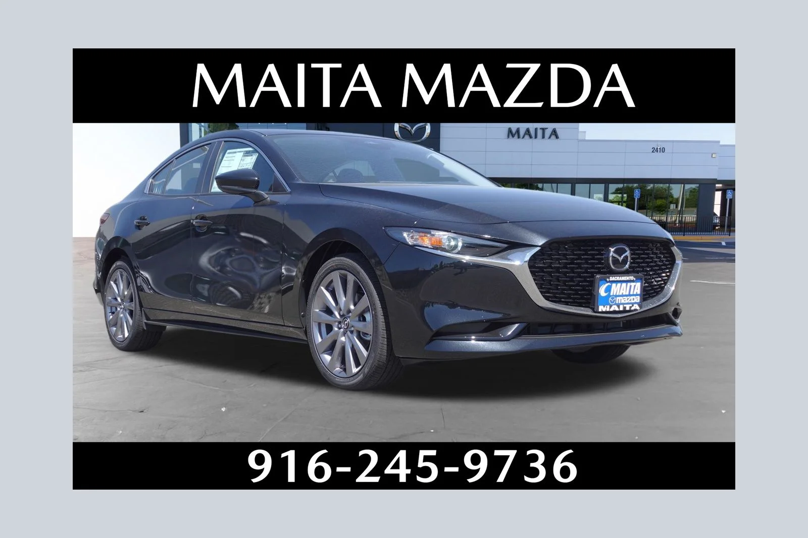 New 2026 Jet Black Mica Mazda 2.5 S Preferred image 1