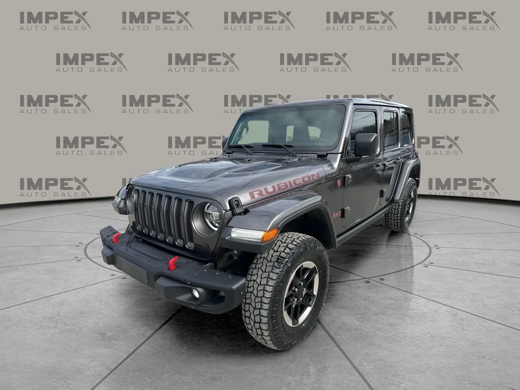 Used 2020 Gray Jeep Unlimited Rubicon image 1