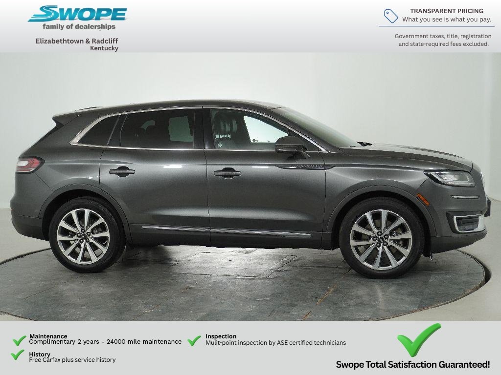 Used 2019 Lincoln Nautilus Select with VIN 2LMPJ8K94KBL30134 for sale in Radcliff, KY