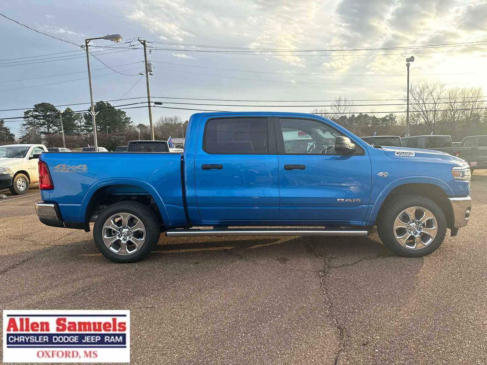 New 2026 Hydro Blue Pearlcoat Ram Big Horn image 2