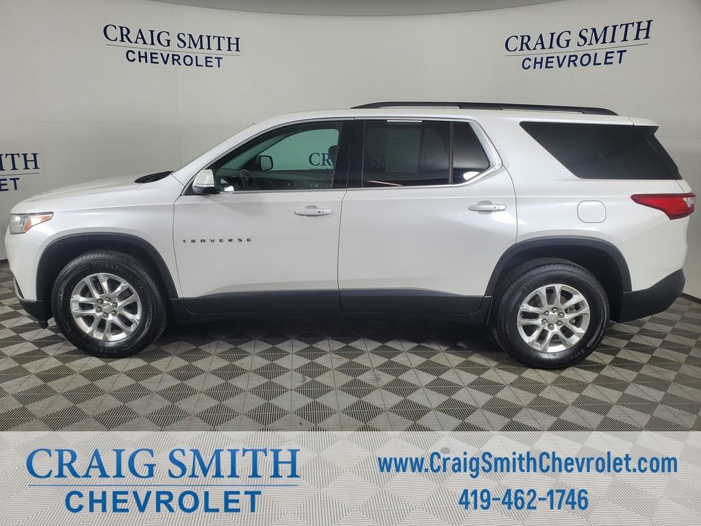 Used 2021 Chevrolet Traverse 1LT with VIN 1GNERGKW5MJ155401 for sale in Galion, OH