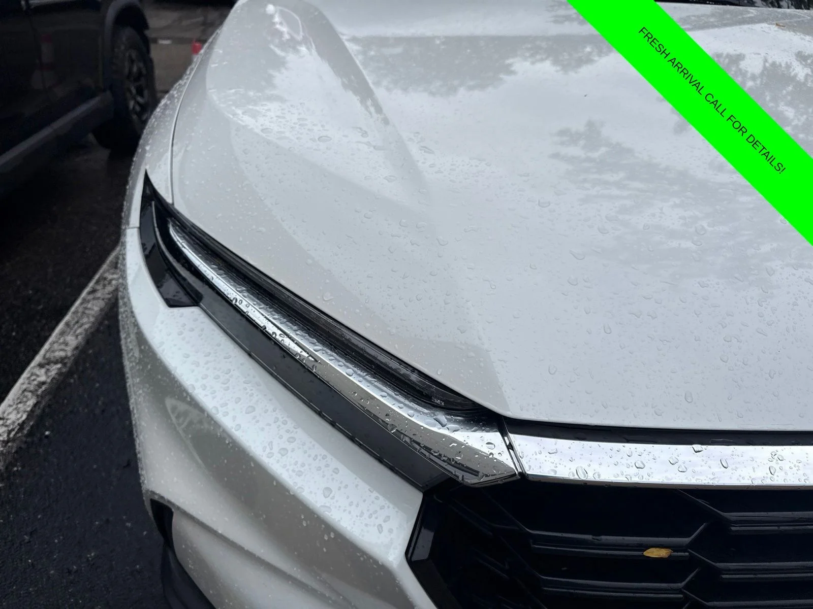 Used 2024 Platinum White Pearl Honda EX image 3