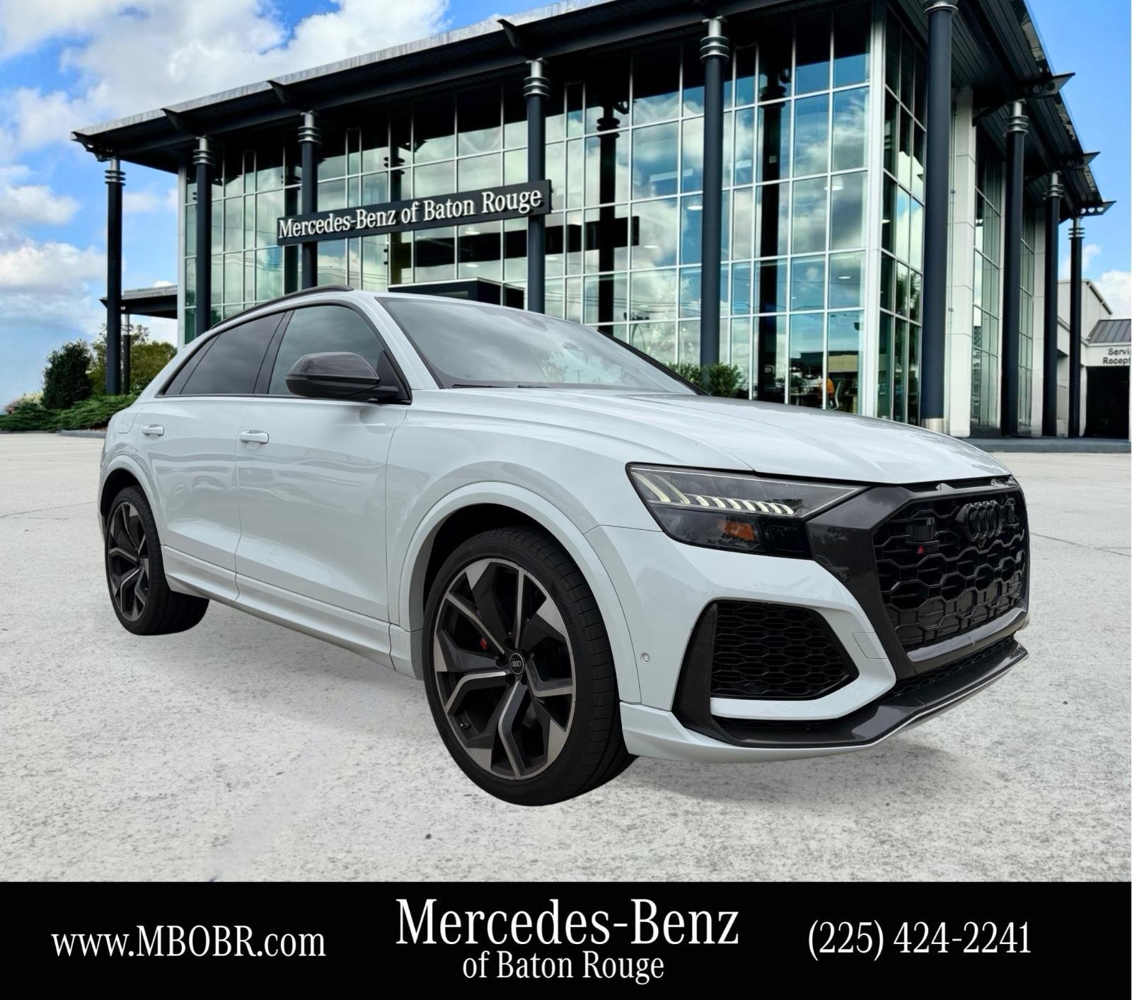 Used 2023 Glacier White Metallic Audi 4.0 quattro image 1