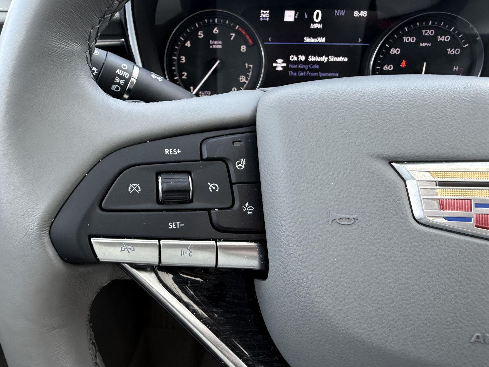 Used 2023 Crystal White Tricoat Cadillac AWD Premium Luxury image 14