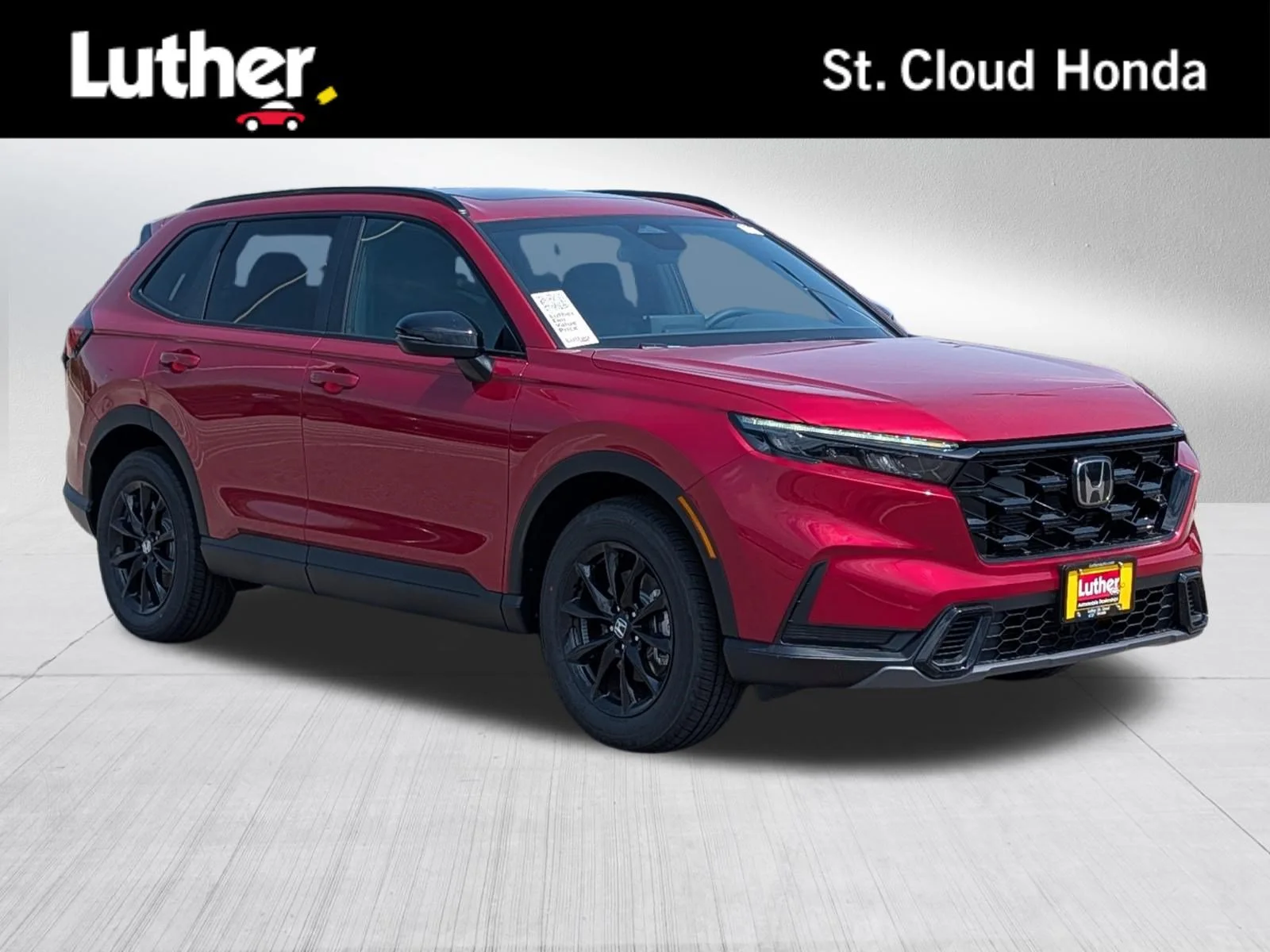 New 2026 Radiant Red Metallic Honda Sport image 1