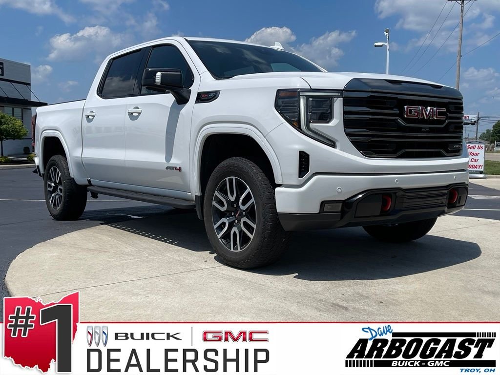 Used 2024 Summit White GMC AT4 image 1