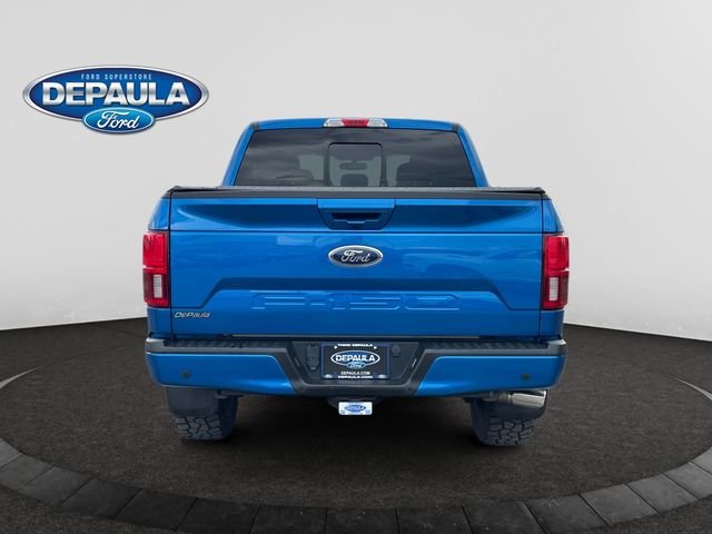 Certified Used 2020 Blue Ford Lariat image 5