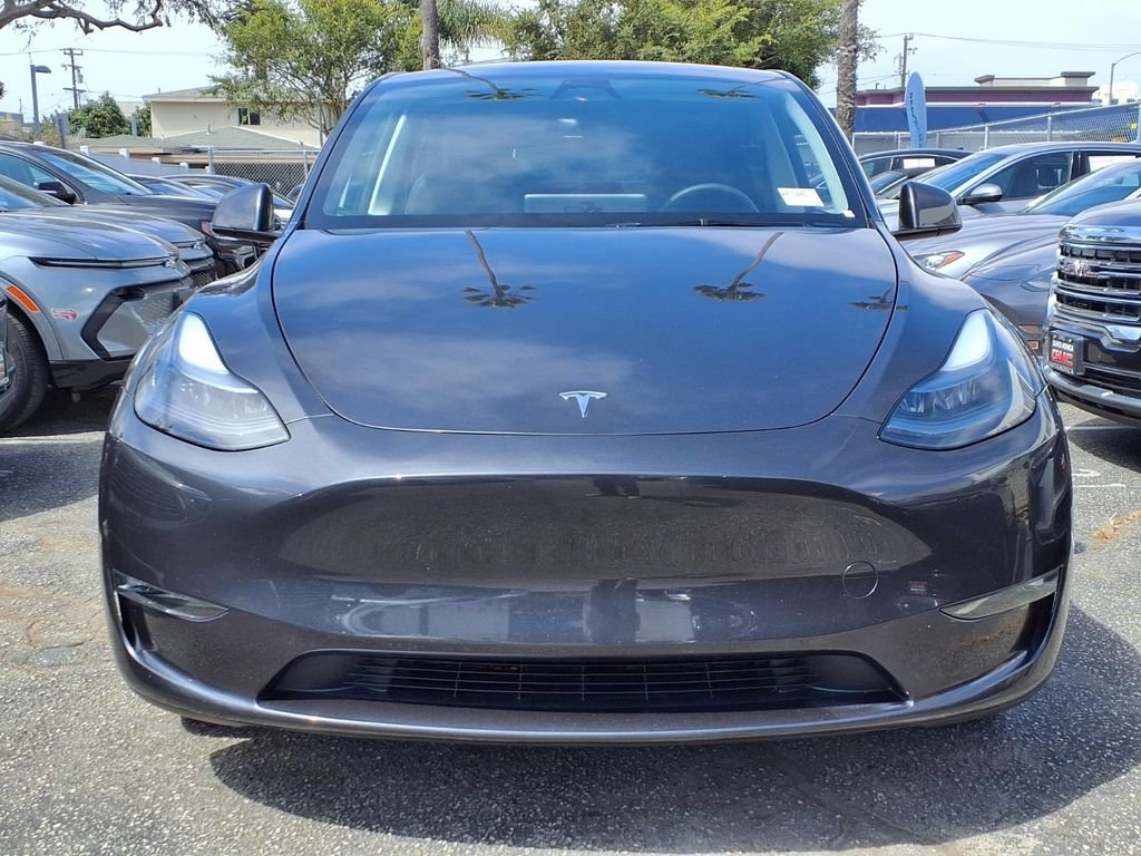 Used 2025 Tesla Model Y Long Range with VIN 7SAYGDEE8SF237661 for sale in Santa Monica, CA