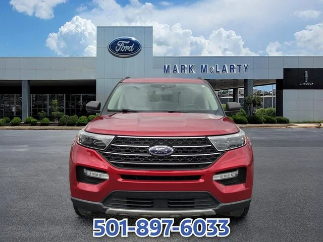 Used 2021 Red Ford XLT image 8