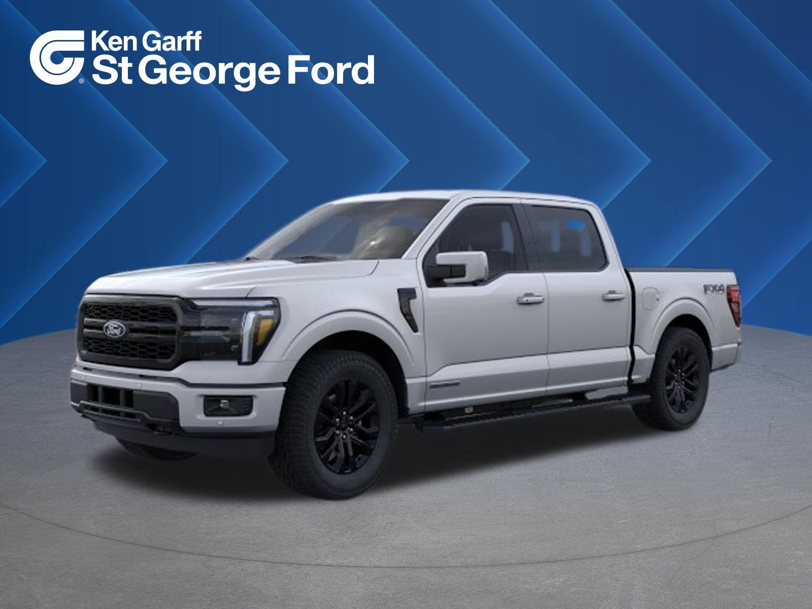New 2026 Iconic Silver Metallic Ford LARIAT image 1