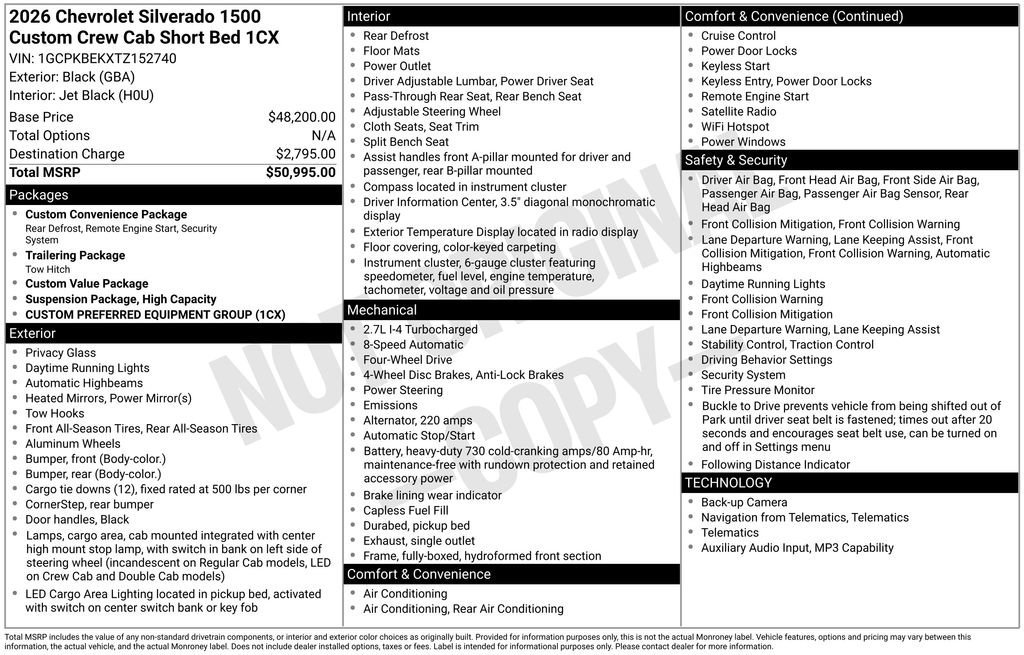 2026 Chevrolet Silverado 1500 Custom - Photo 25