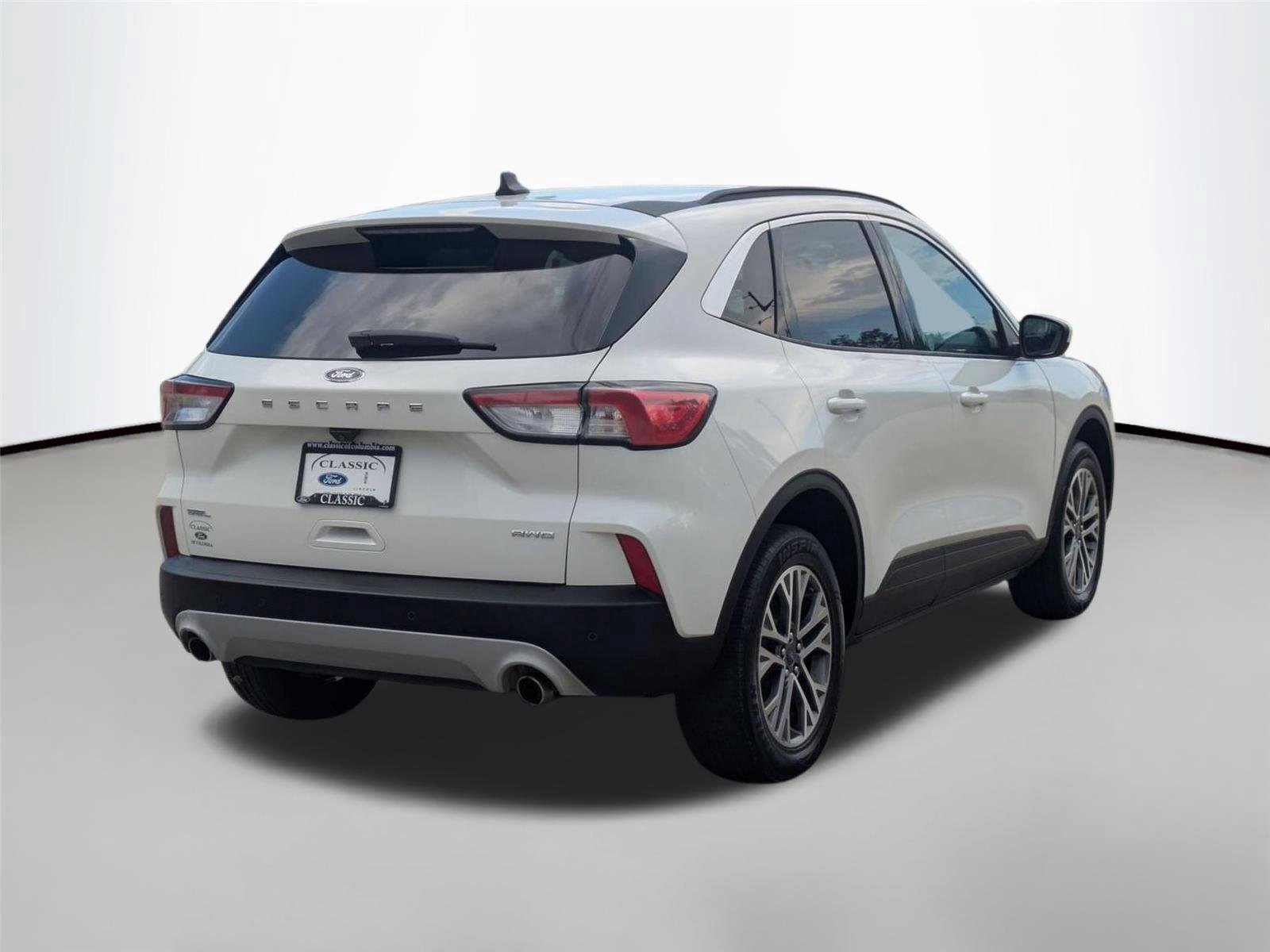 Used 2021 Star White Metallic Tri-Coat FORD  image 5
