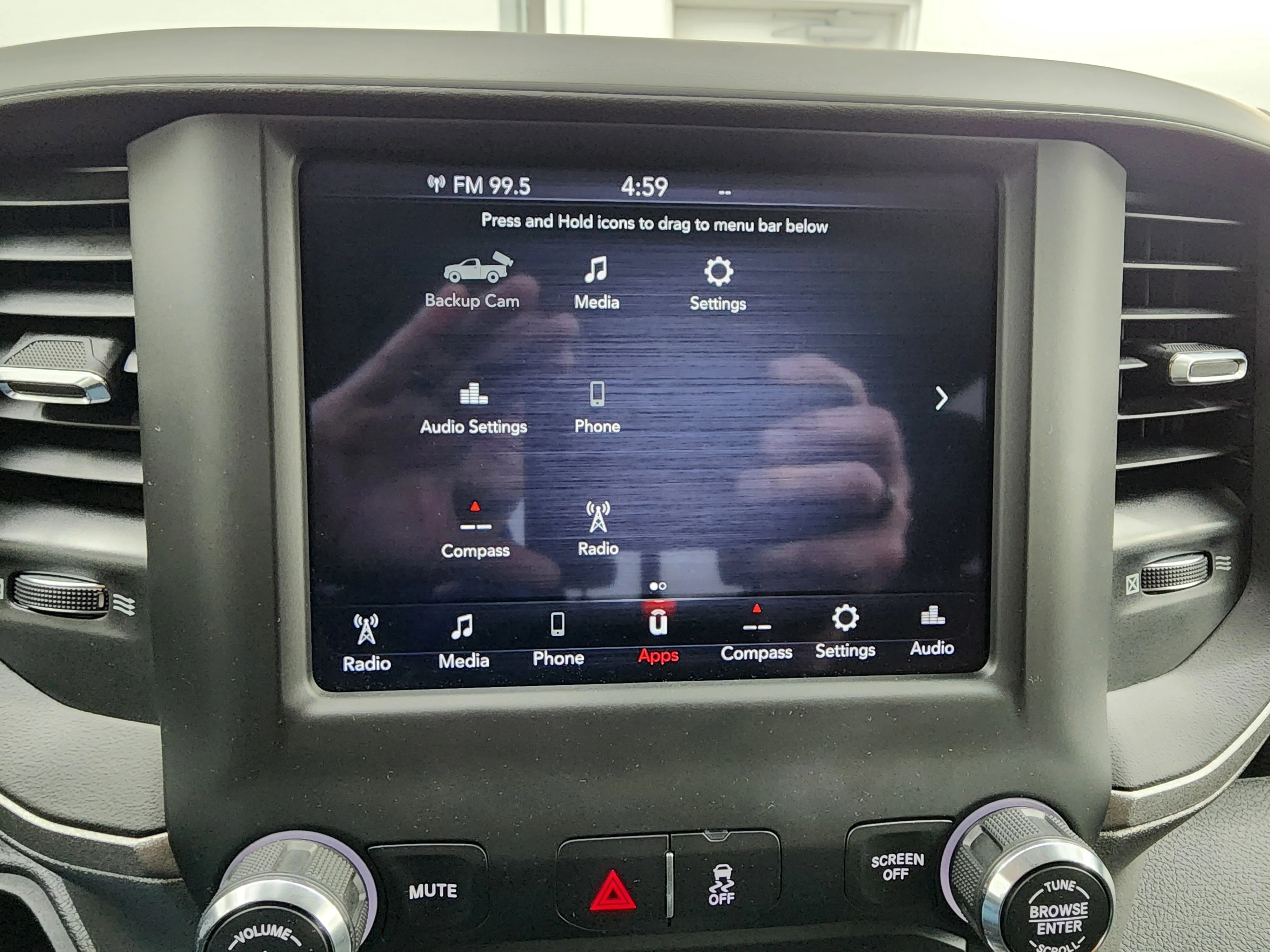 Used 2020 Diamond Black Crystal Pearlcoat Ram Tradesman image 50