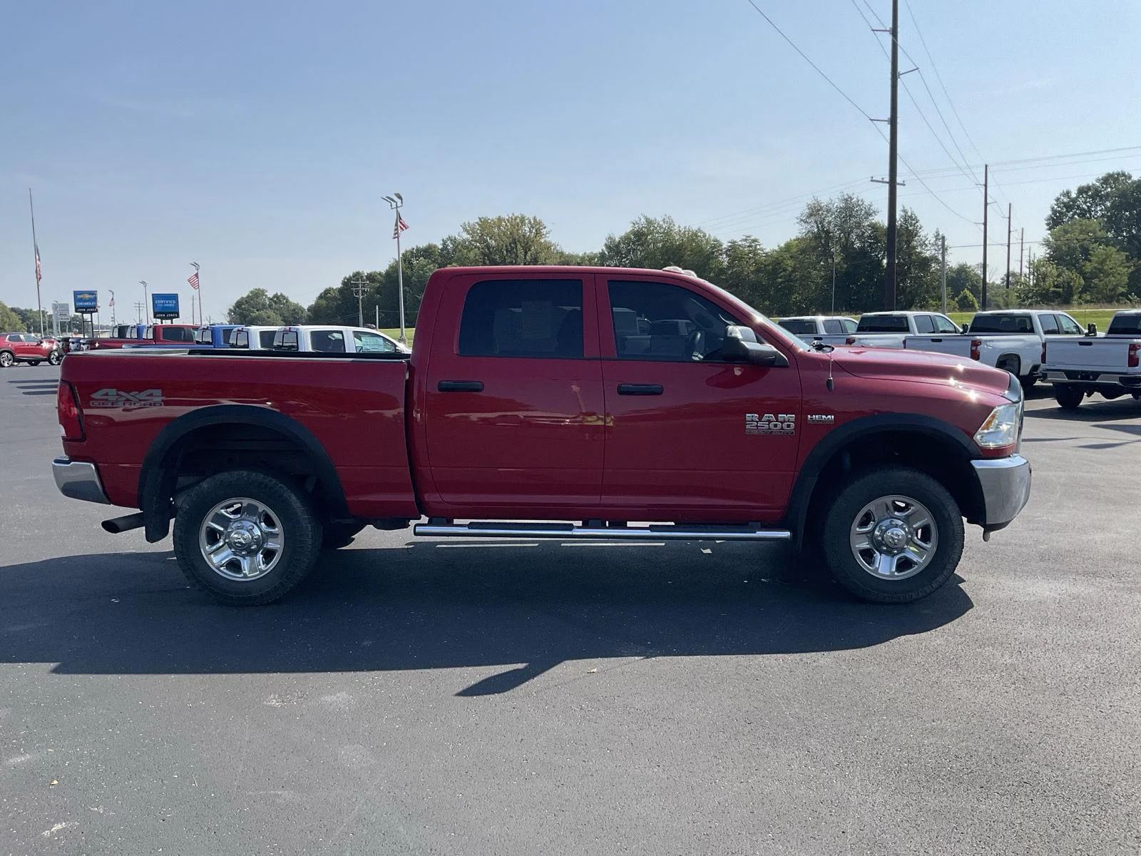 Used 2018 Flame Red Clearcoat Ram Tradesman image 5