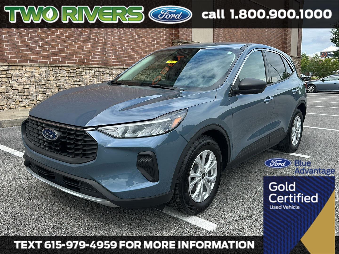 Certified Used 2023 Vapor Blue Ford Active image 1