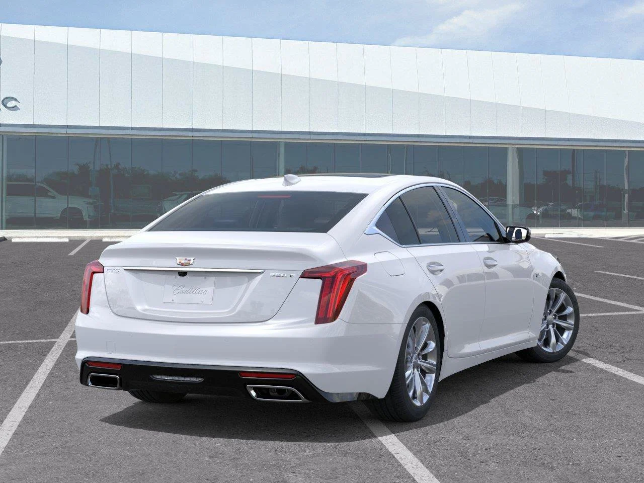 New 2026 Summit White Cadillac Premium Luxury image 4