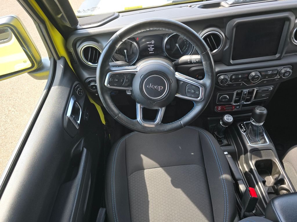 Used 2023 Yellow Jeep Rubicon 4xe image 17