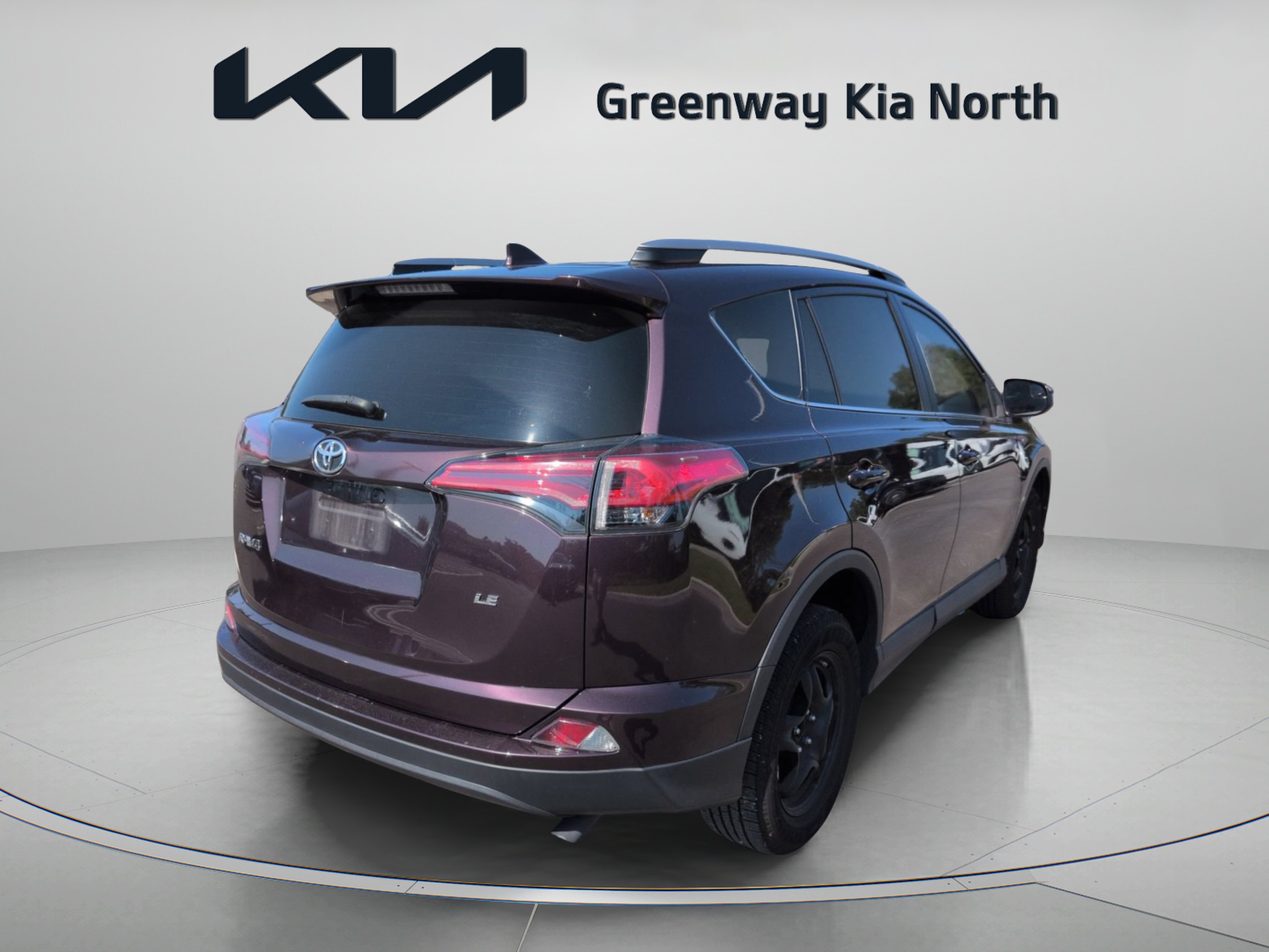 Used 2018 Black Currant Toyota LE image 8