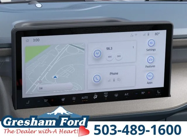 New 2026 Azure Gray Metallic Tri-Coat Ford Lariat image 17