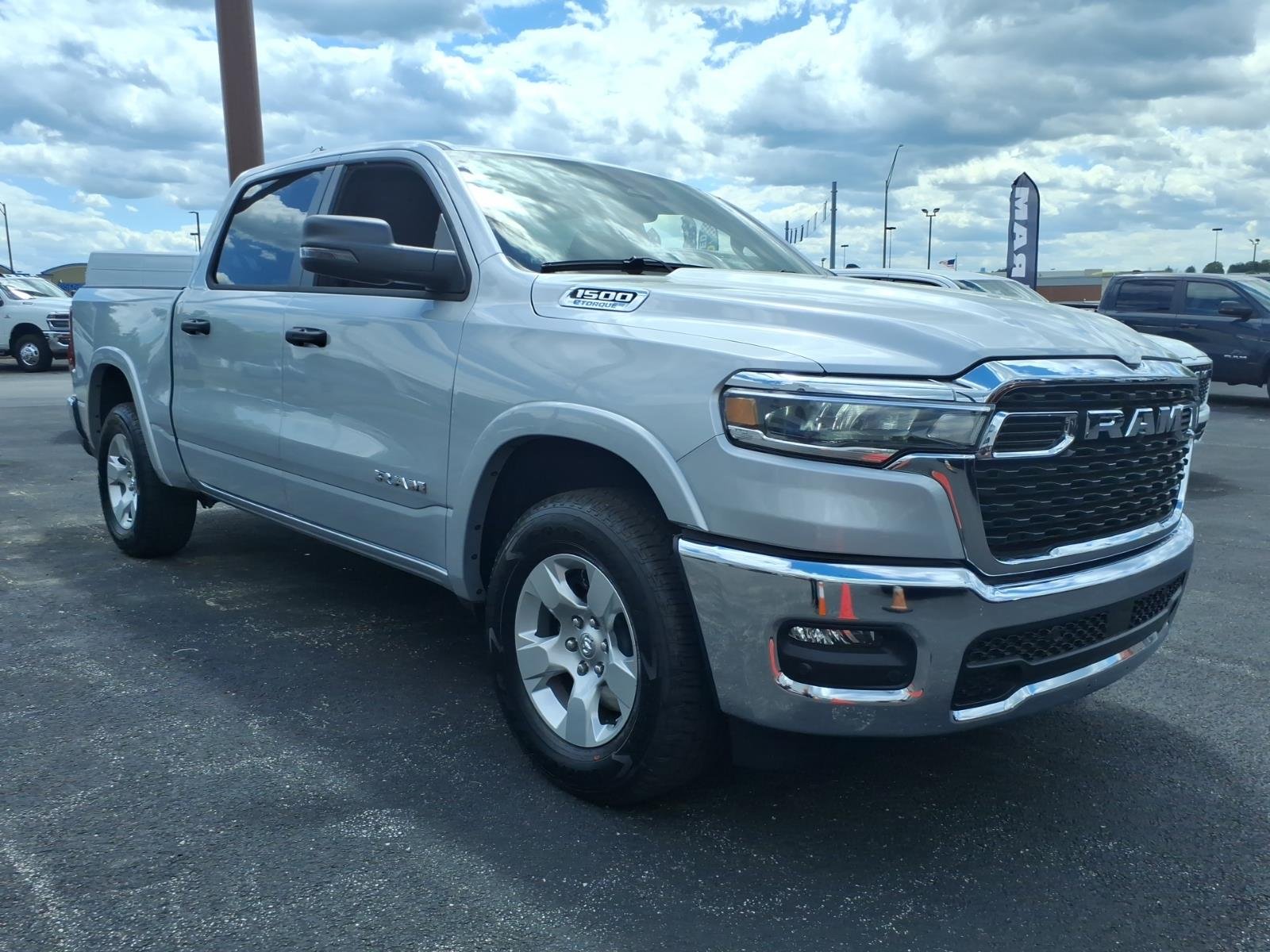 New 2026 Silver Zynith Exterior Paint RAM Big Horn image 2