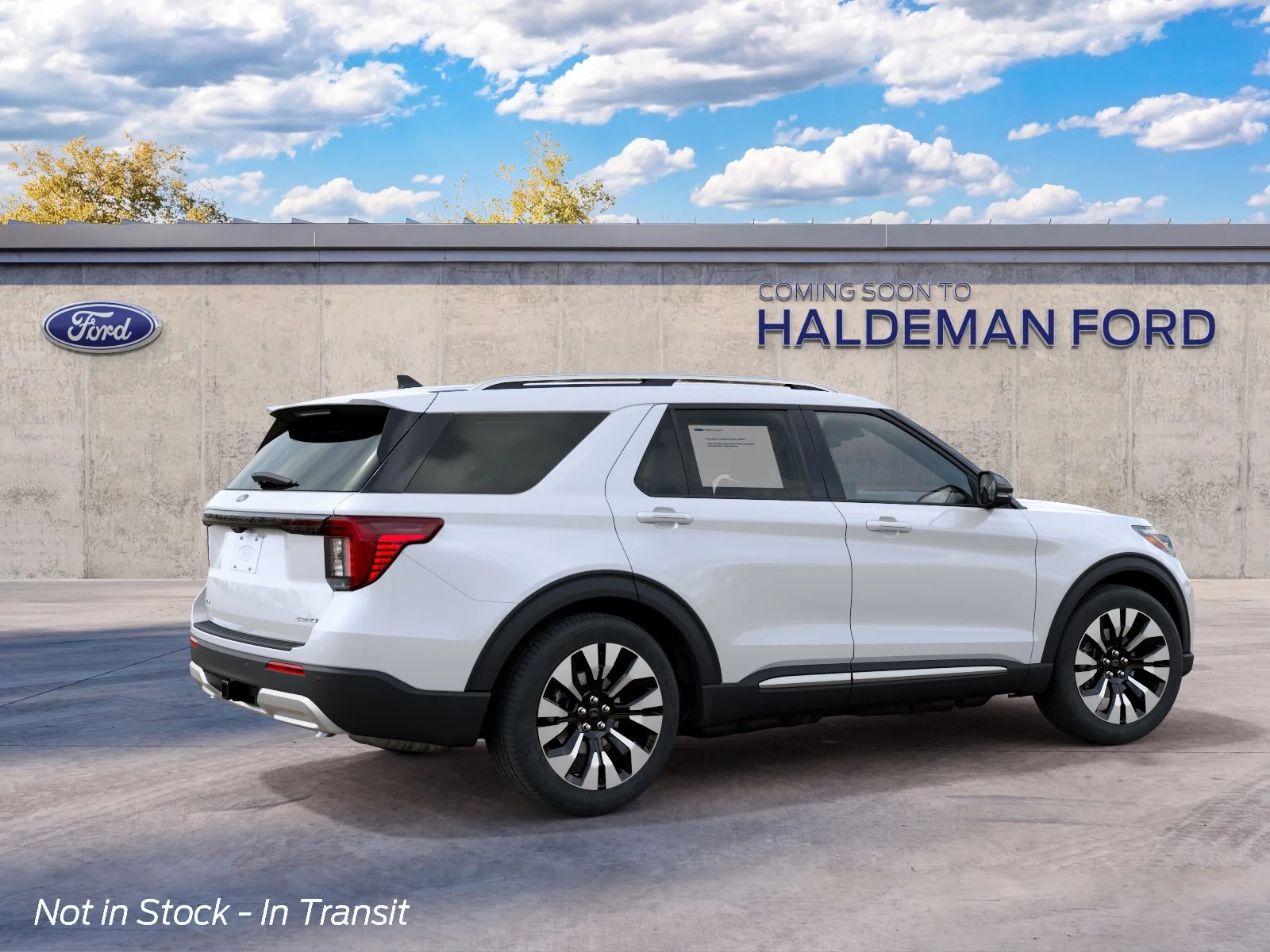 New 2027 Star White Metallic Tri-Coat Ford Platinum™ image 6