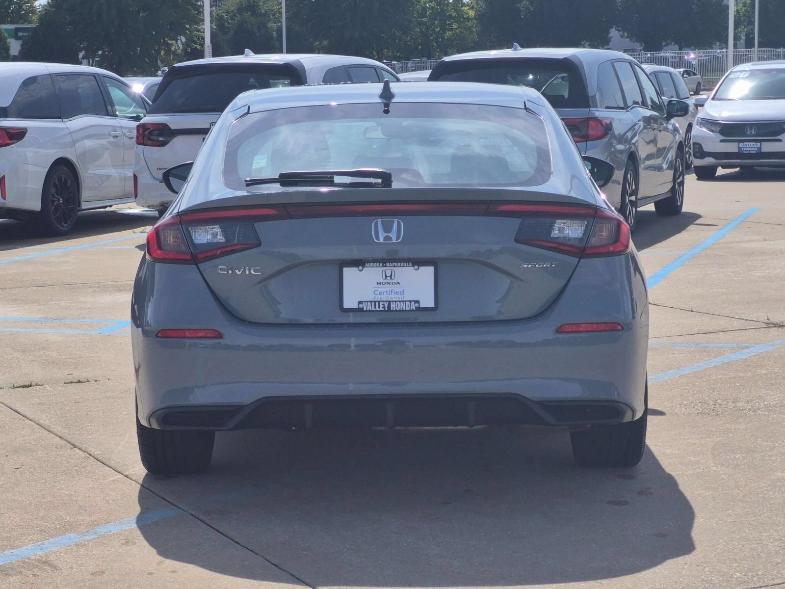 Certified Used 2024 Gray Honda Sport image 7