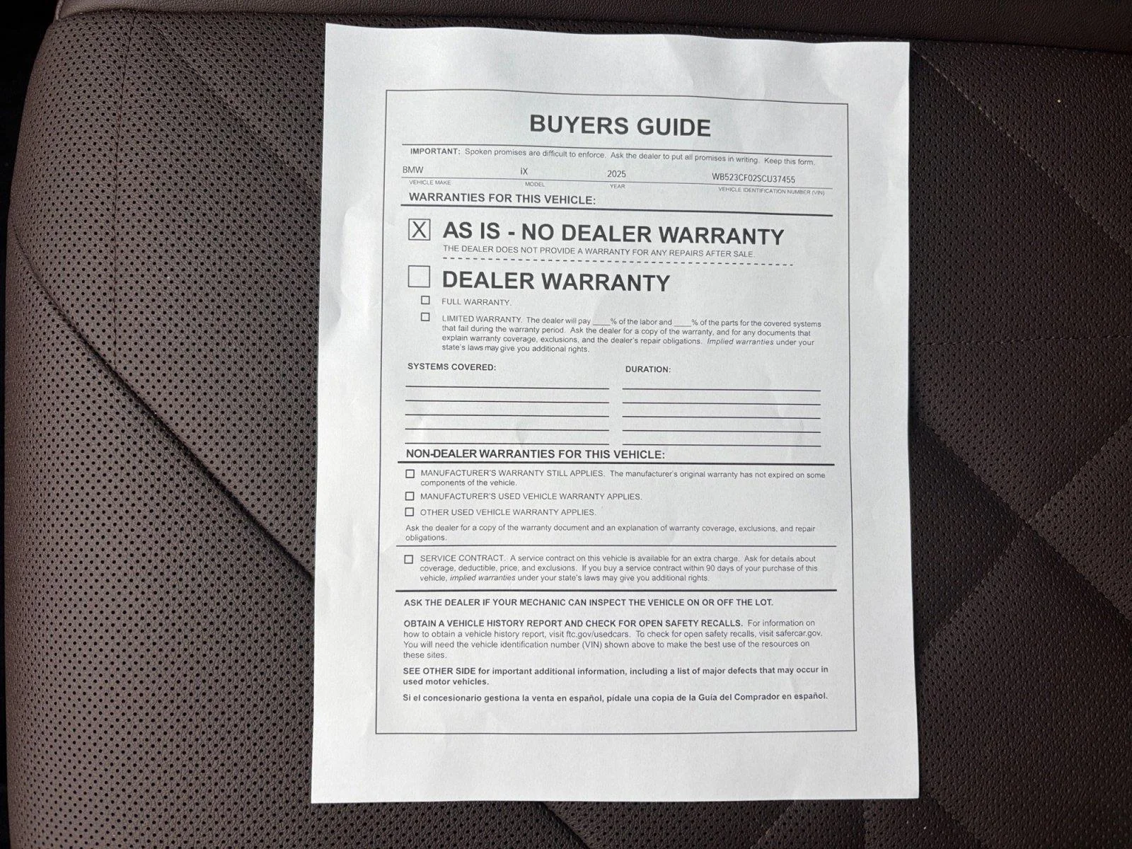 Certified Used 2025 Mineral White Metallic BMW xDrive50 image 30