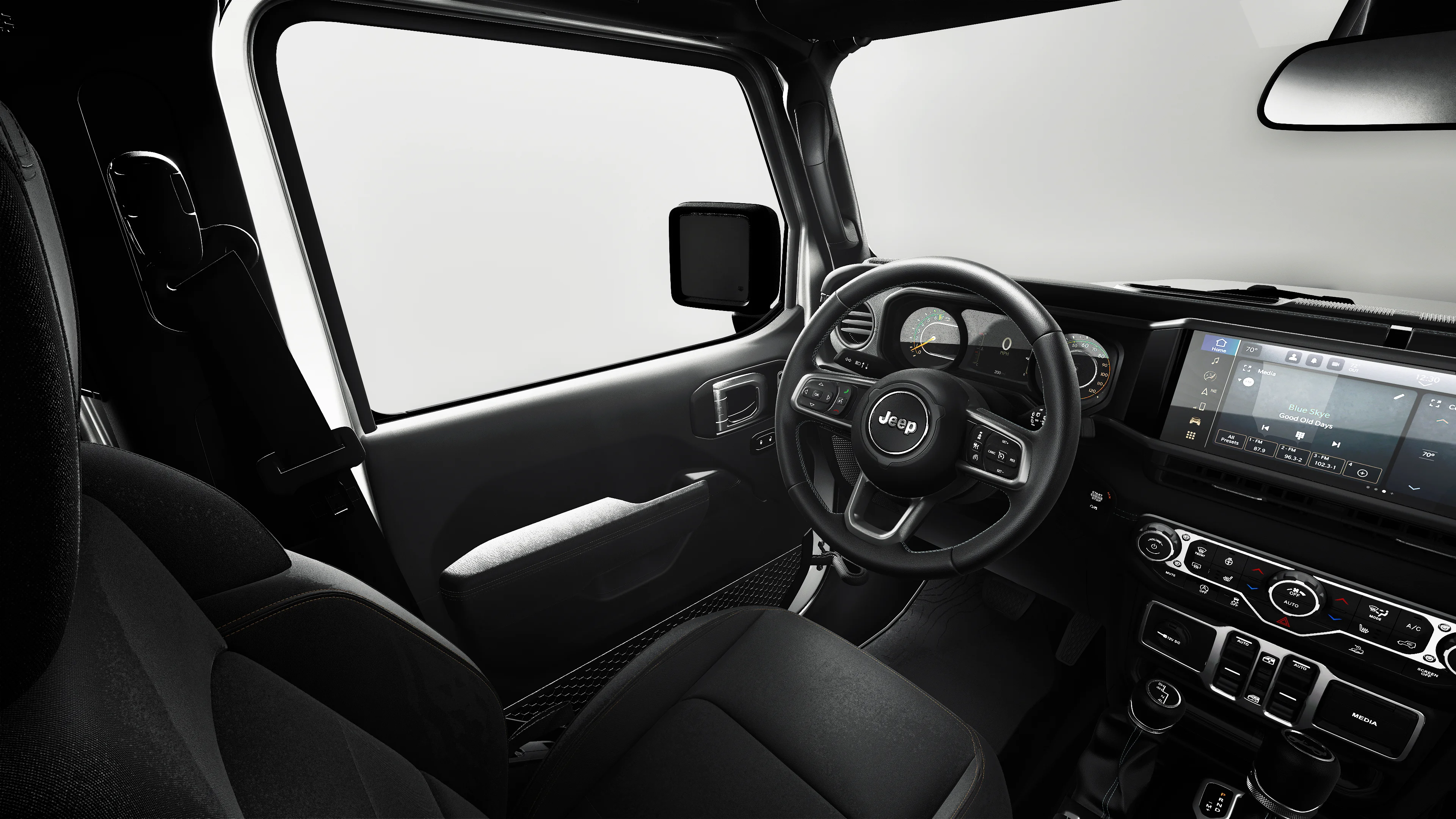 New 2027 Bright White Clear-Coat Paint Jeep SPOR image 20