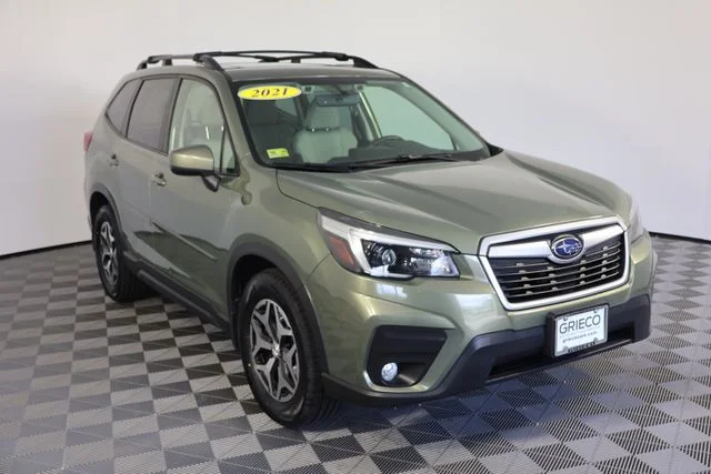 Used 2021 Green Subaru Premium image 1