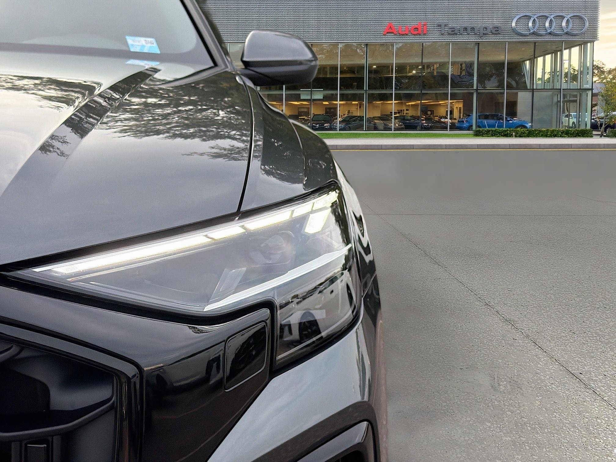 New 2026 Daytona Gray Pearl Effect Audi Premium Plus image 9