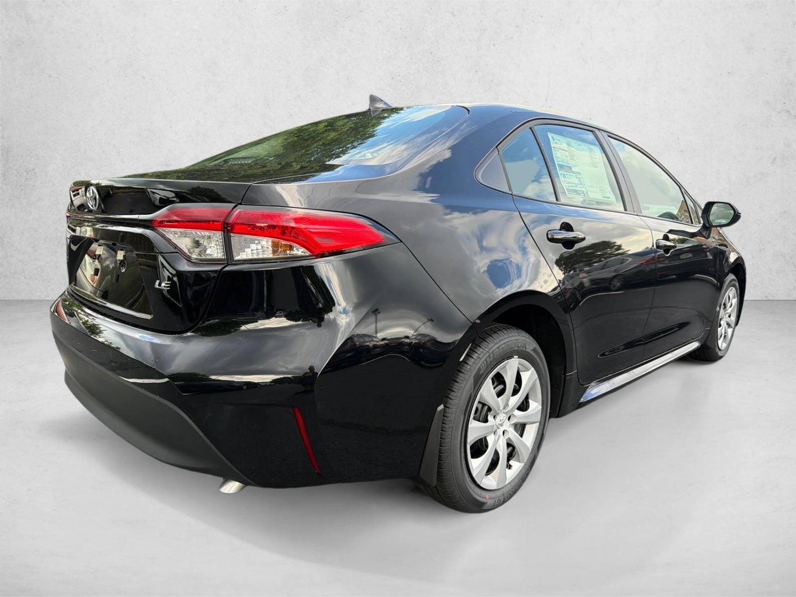 New 2026 Midnight Black Metallic Toyota LE image 3