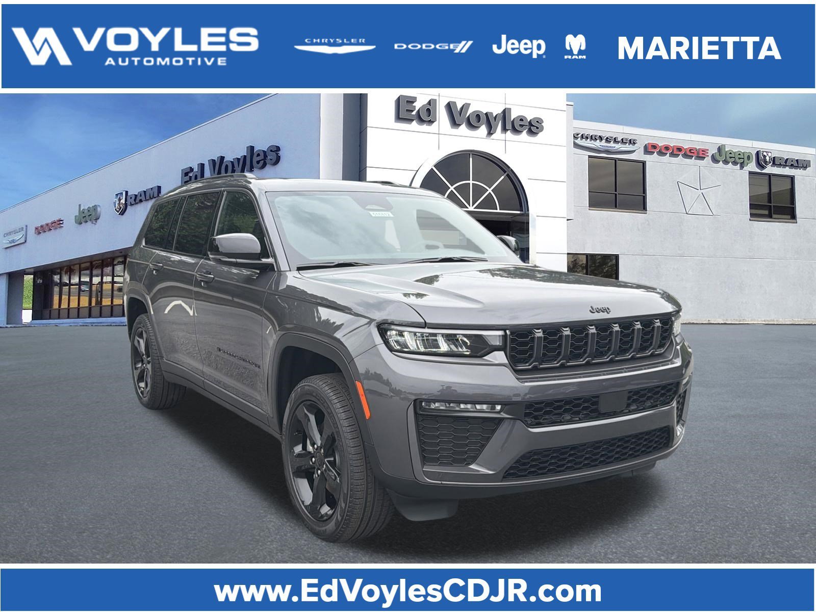 New 2026 Baltic Gray Metallic Clear-Coat Exterior Paint Jeep Limited image 1