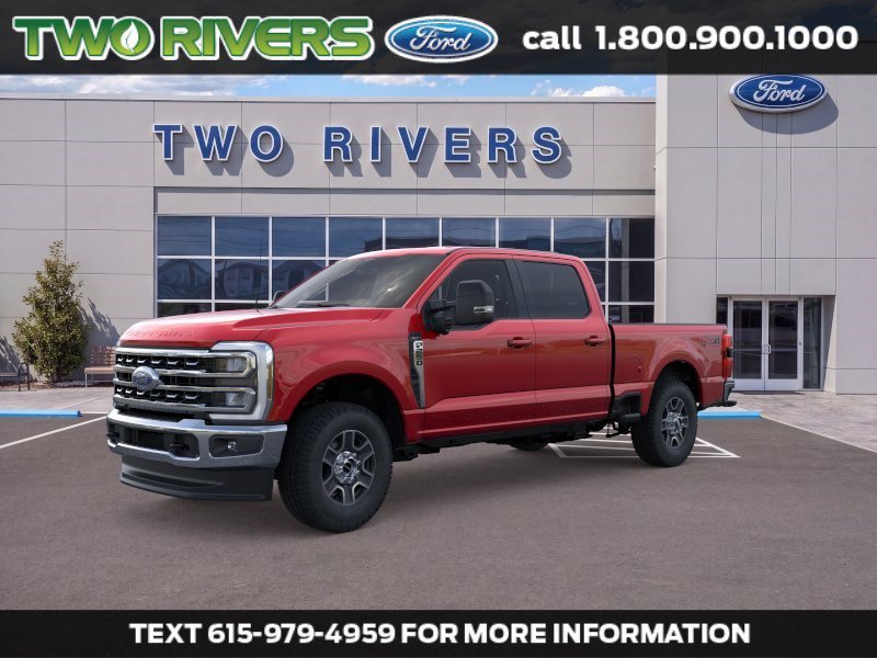 New 2026 Ruby Red Metallic Tinted Clearcoat Ford F-250® Lariat® image 1