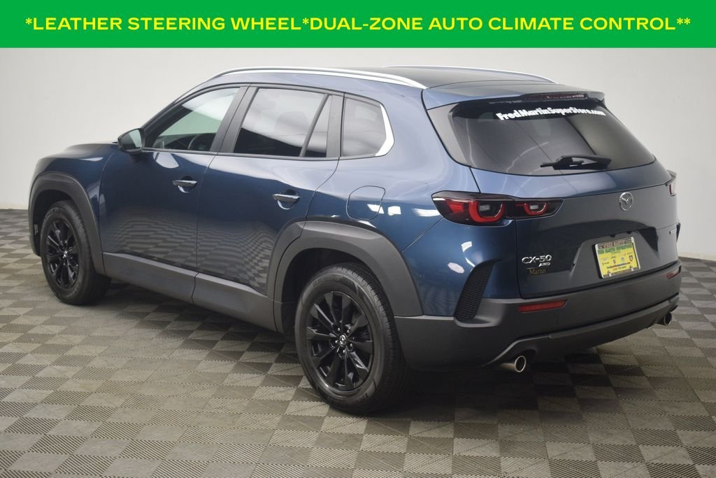 Used 2024 Ingot Blue Metallic Mazda 2.5 S Preferred Package AWD image 6